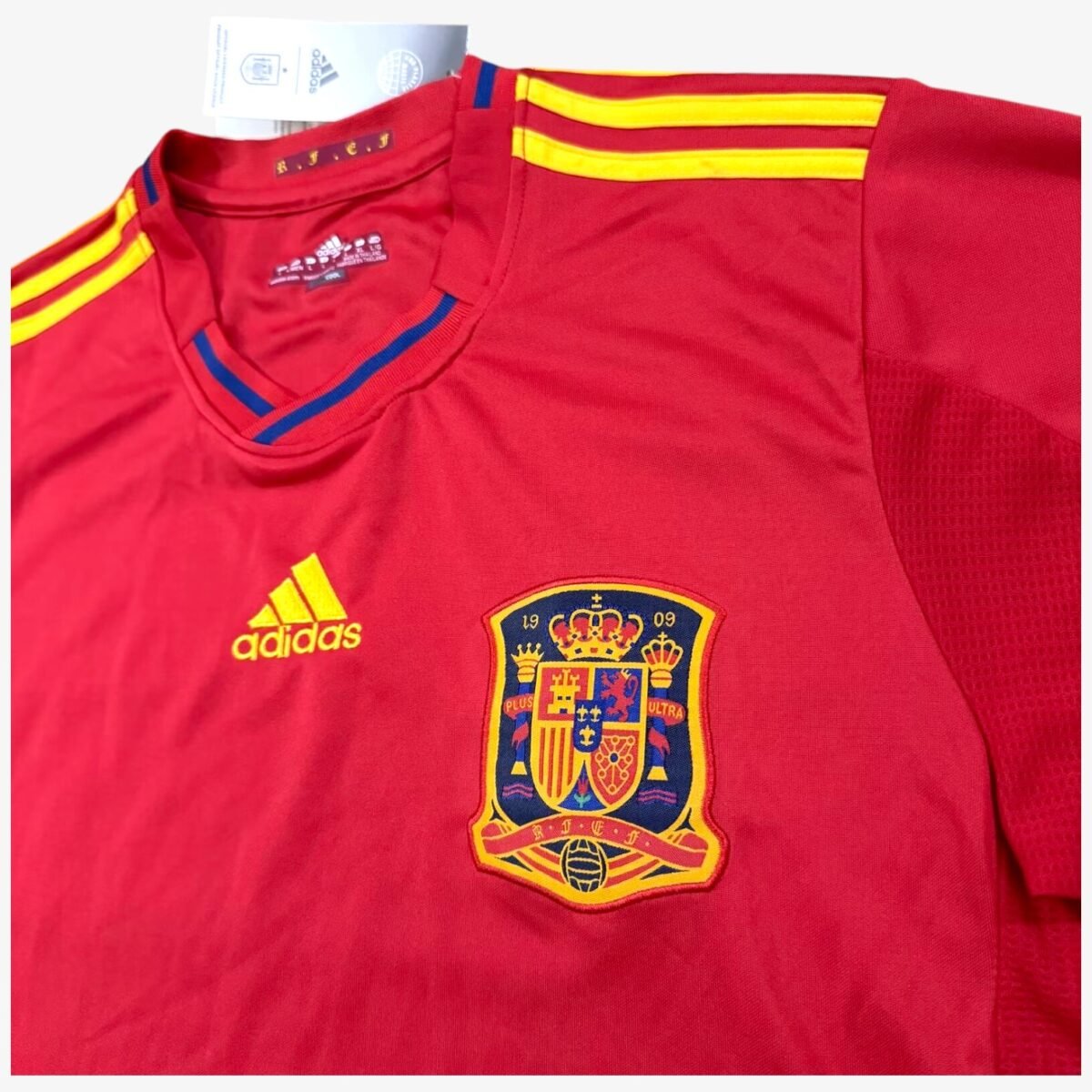 Spain Home Retro Jersey World Cup 2010 - Image 3