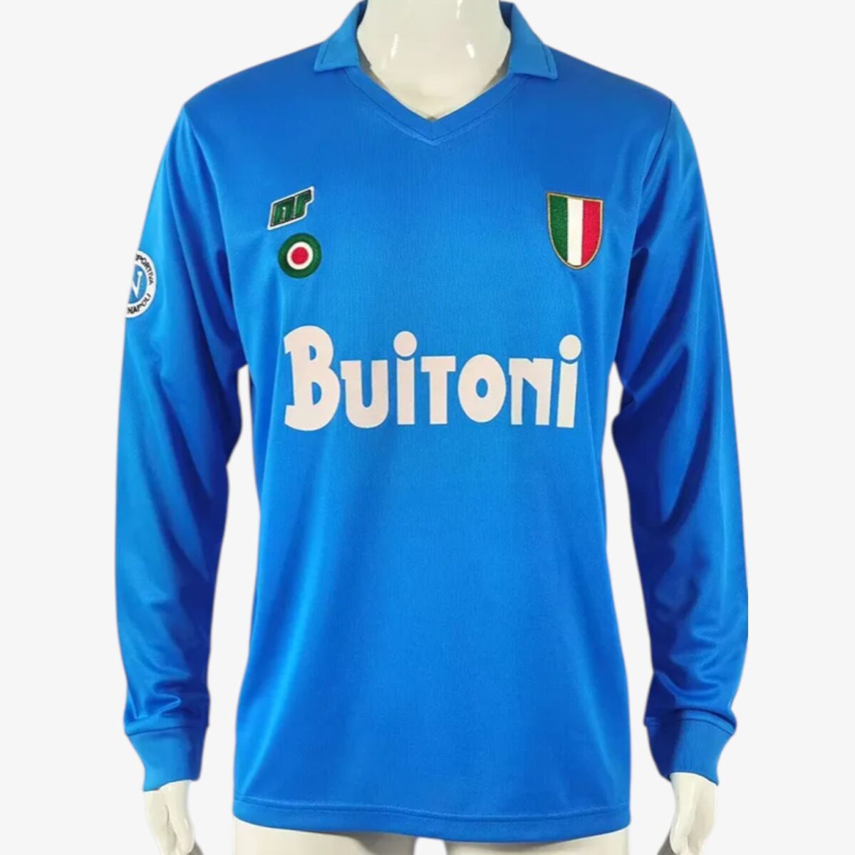 Napoli Home Retro Long Sleeve Jersey 1988
