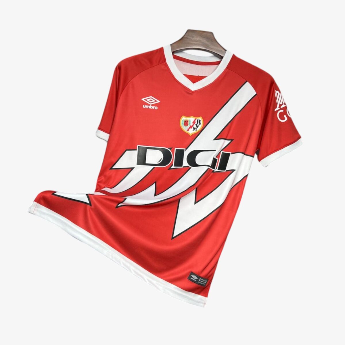 Rayo Vallecano Home Jersey 2024/25 - Image 2