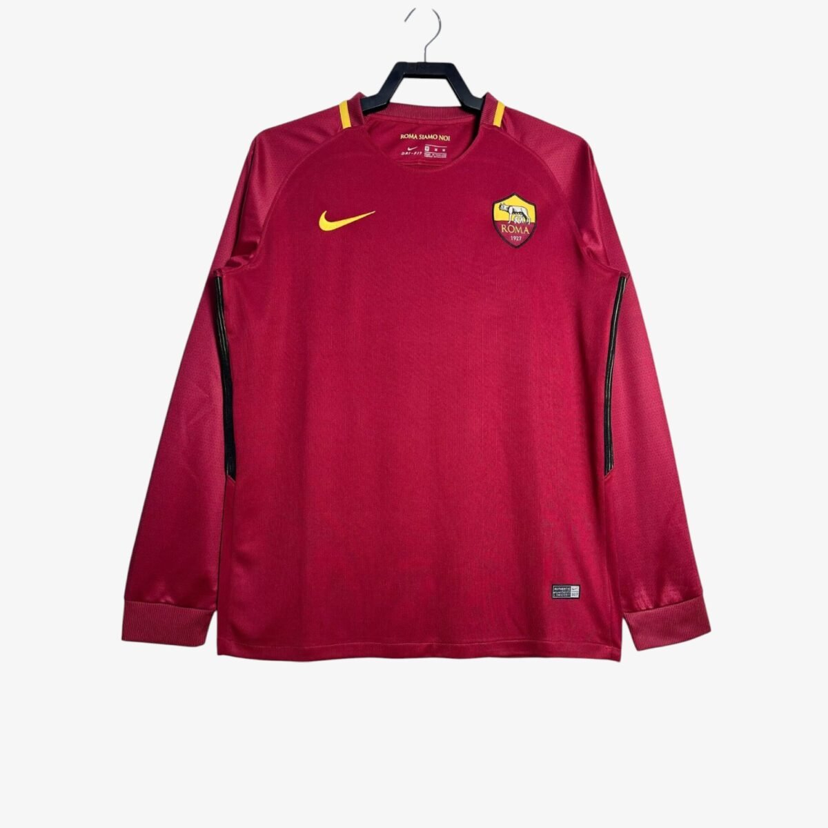 Roma Home long sleeve Retro Jersey 2017/18