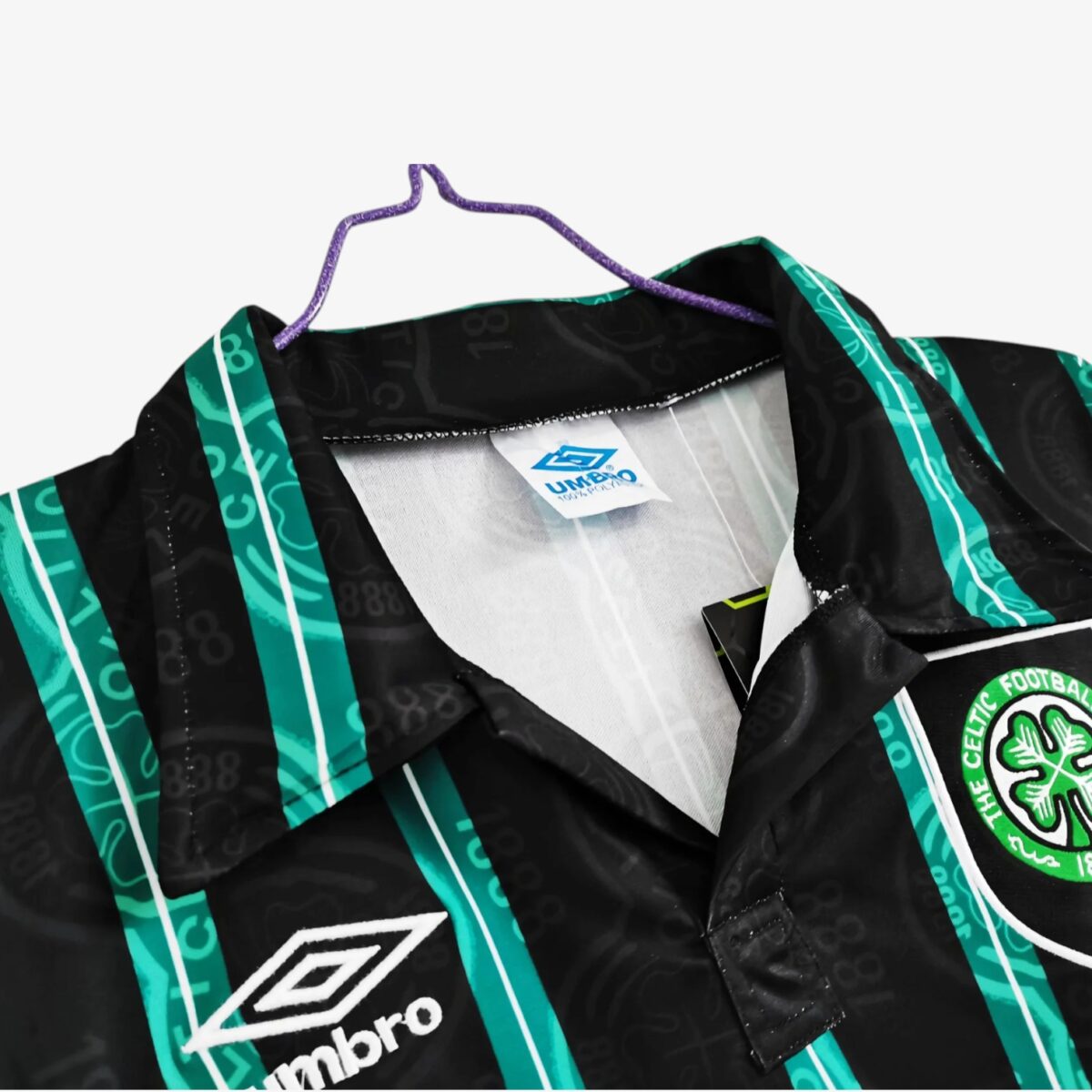 Celtic Glasgow Away Retro Jersey 1992/93 - Image 2