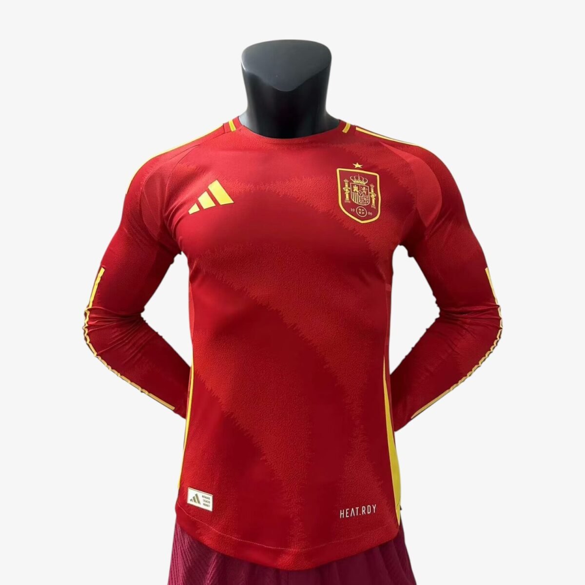 Spain Long Sleeve Jersey Player Version 2024/25