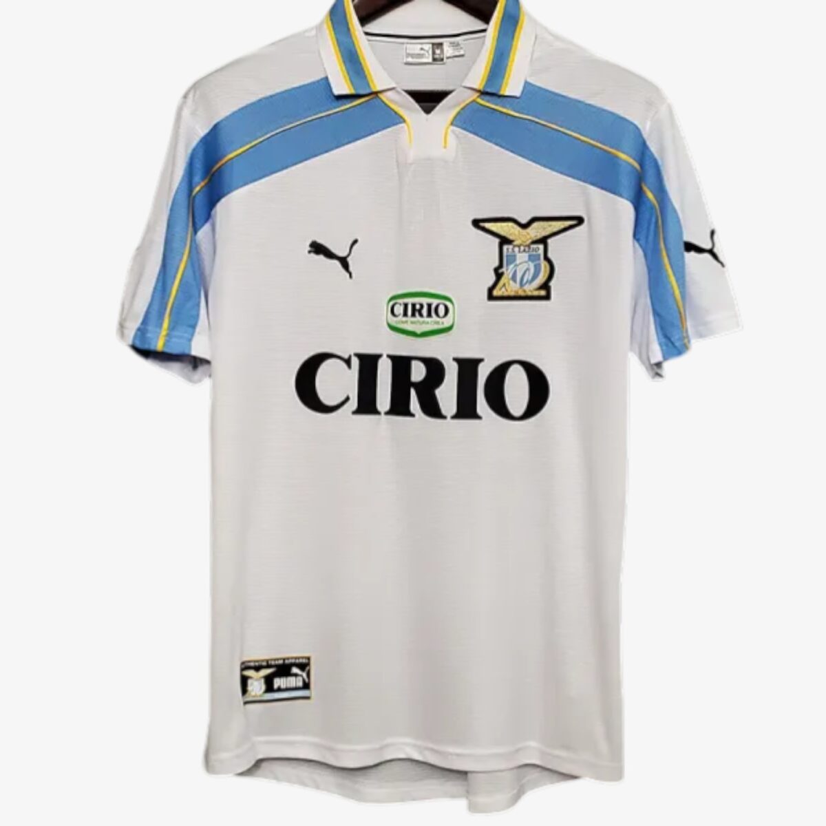 S.S. Lazio Centenary White Retro  Jersey 1999/00