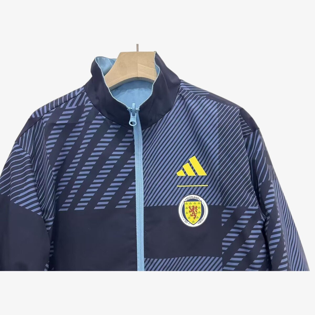 Scotland Dark Blue Reversible Windbreaker 2024/25 - Image 3