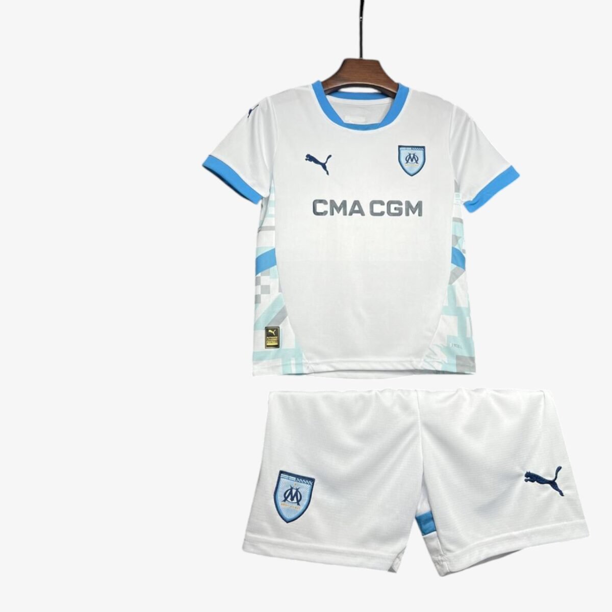 Kids Marseille Home Jersey 2024/25 - Image 3