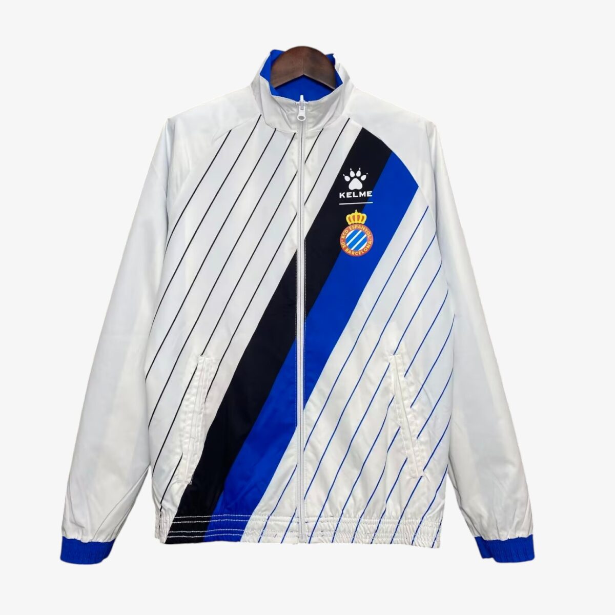 RCD Espanyol White Reversible Windbreaker 2024/25