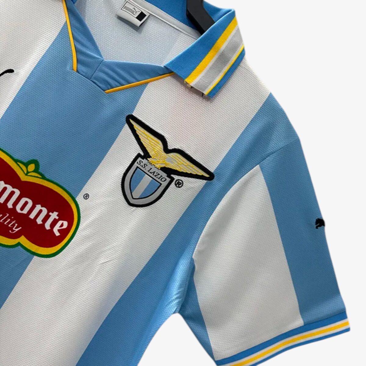 S.S. Lazio Home Retro  Jersey 1999/00 - Image 3