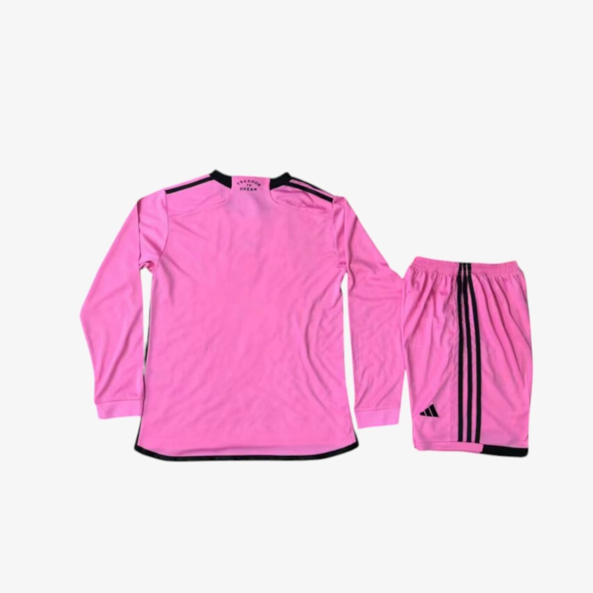 Kids Inter Miami CF Home Long Sleeve Jersey 2024/25 - Image 2