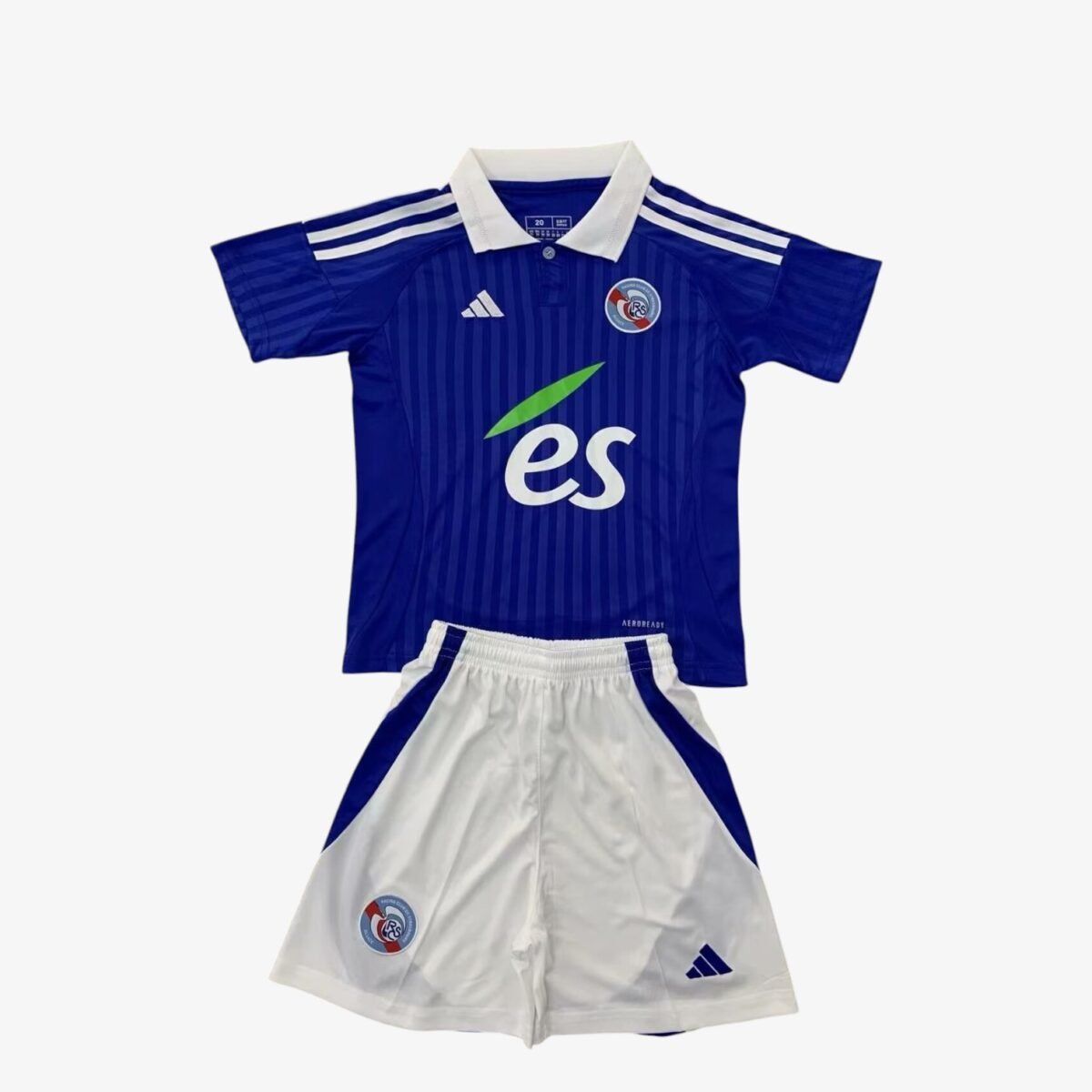 Kids RC Strasbourg Home Jersey 2024/25