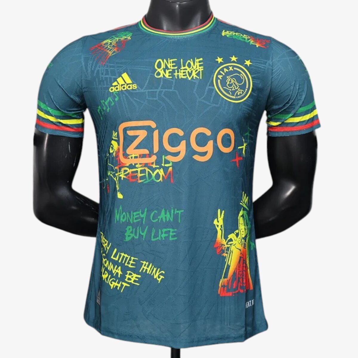 Ajax Amsterdam Graffiti Green Training Jersey2025/26