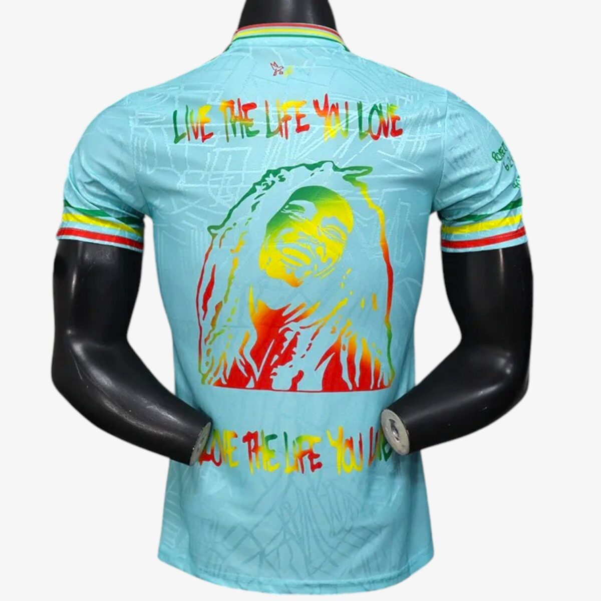Ajax Amsterdam Graffiti Light Blue Training Jersey 2025/26 - Image 2