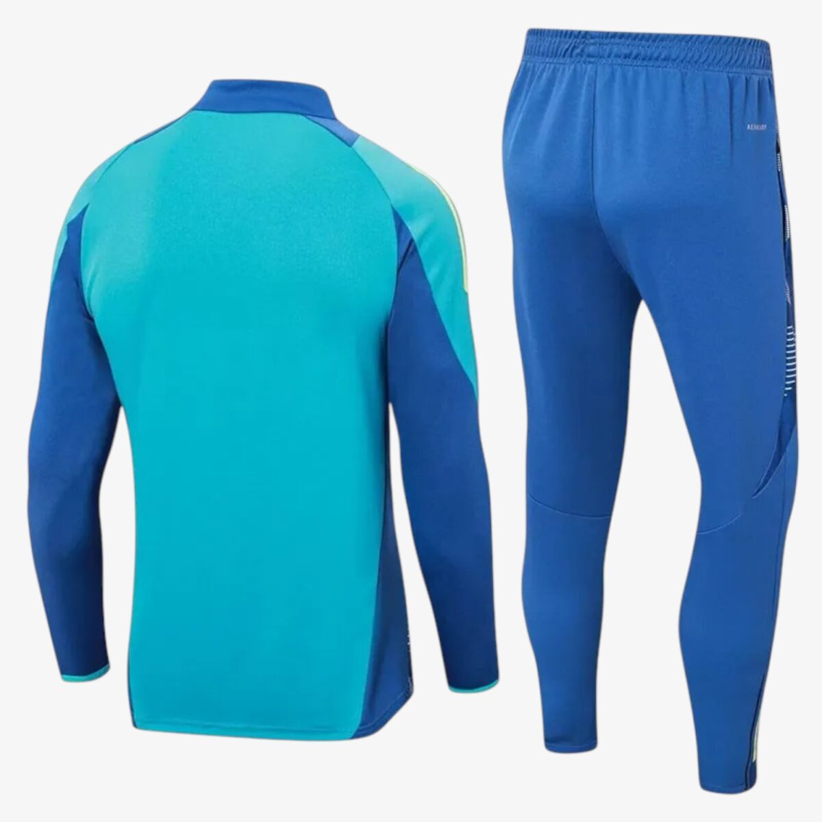 Ajax Amsterdam Sky Blue Half Pull Tracksuit 2024/25 - Image 2