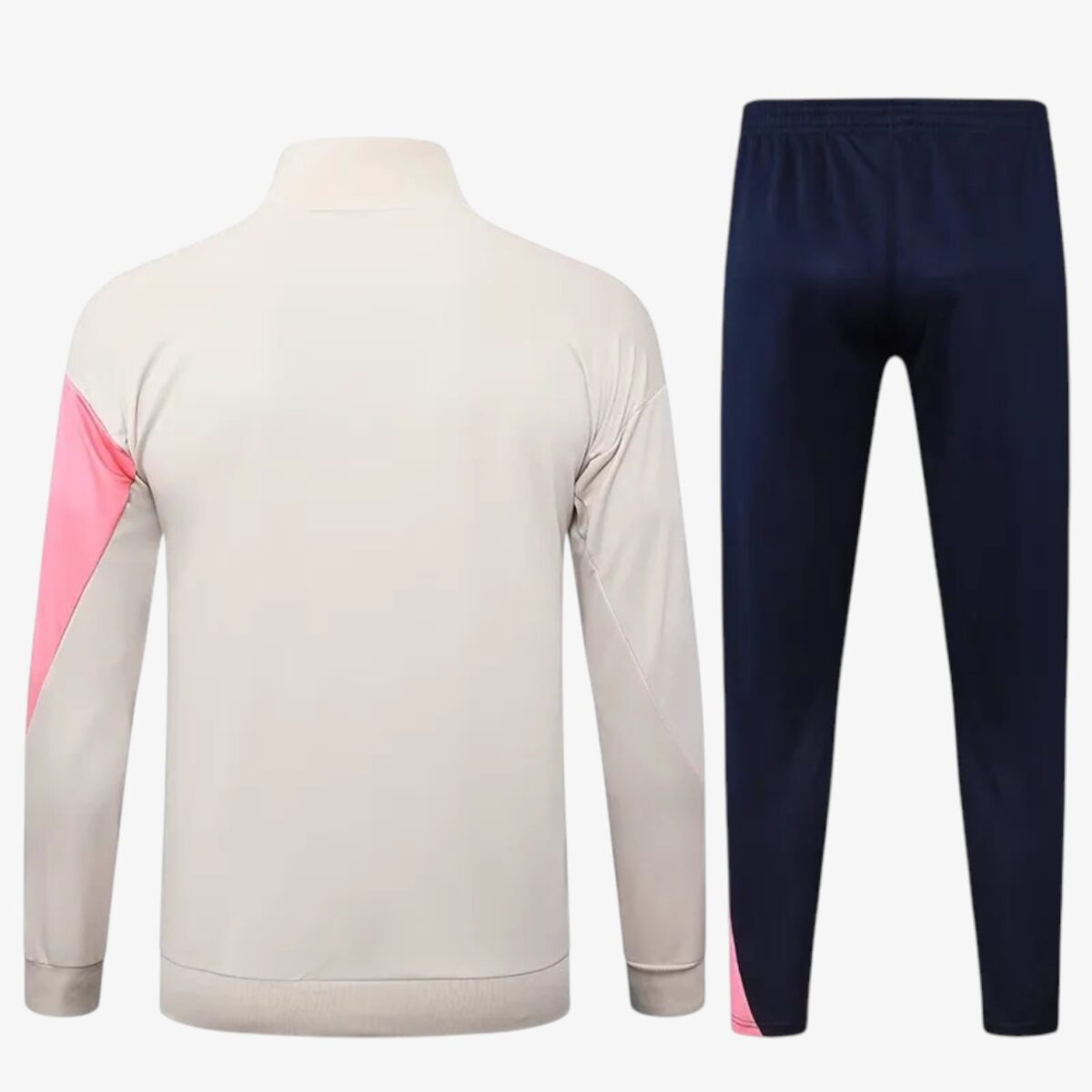 Barcelona Beige Jacket Tracksuit 2025/26 - Image 2