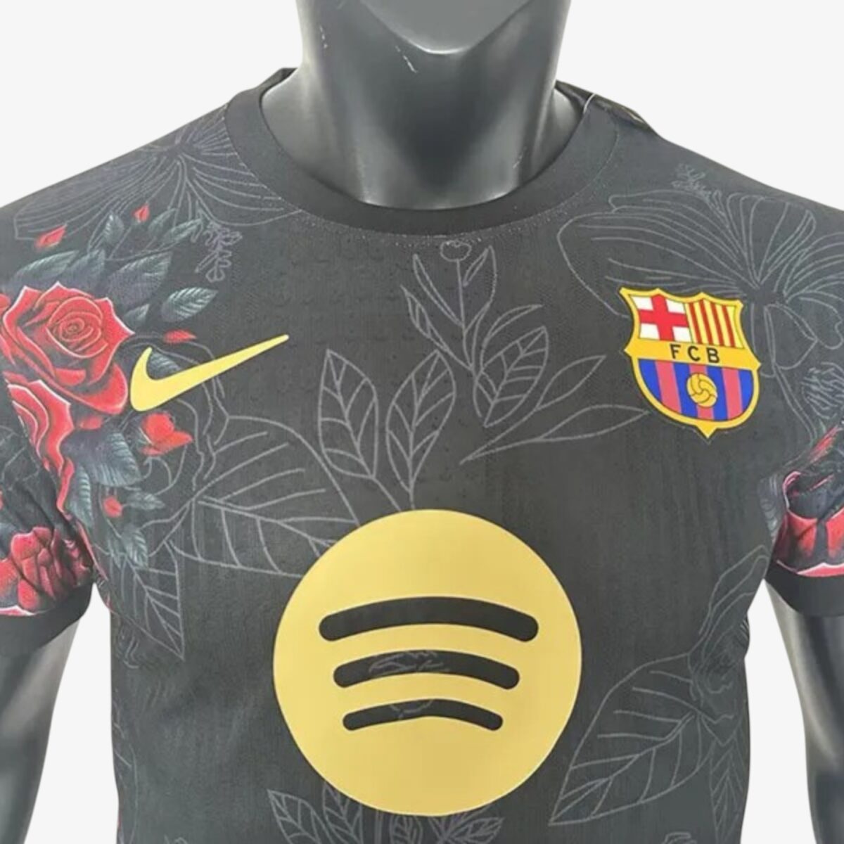 Barcelona Black Rose Edition Training Jersey 2025/26 - Image 5