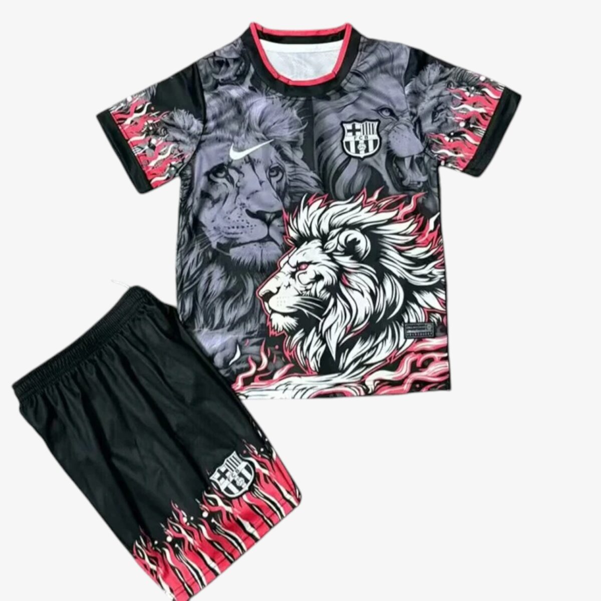 Barcelona Special Edition Black Lion Jersey 2025/26 — Kids