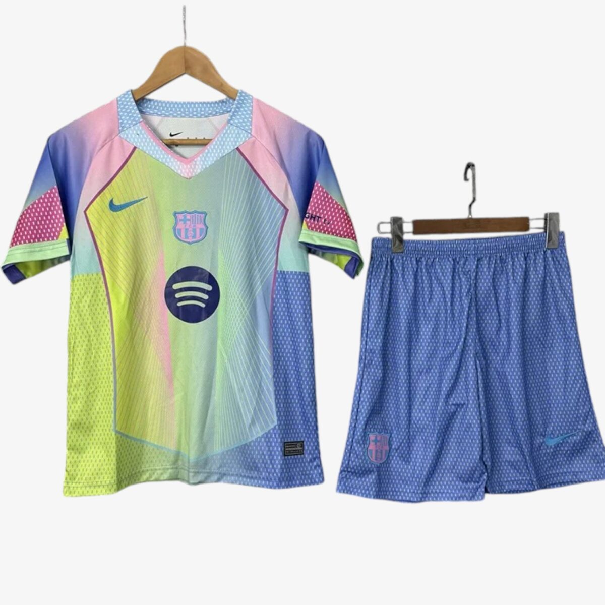 Barcelona Yellow & Blue Kids Soccer Jersey 2025/26 — Kids