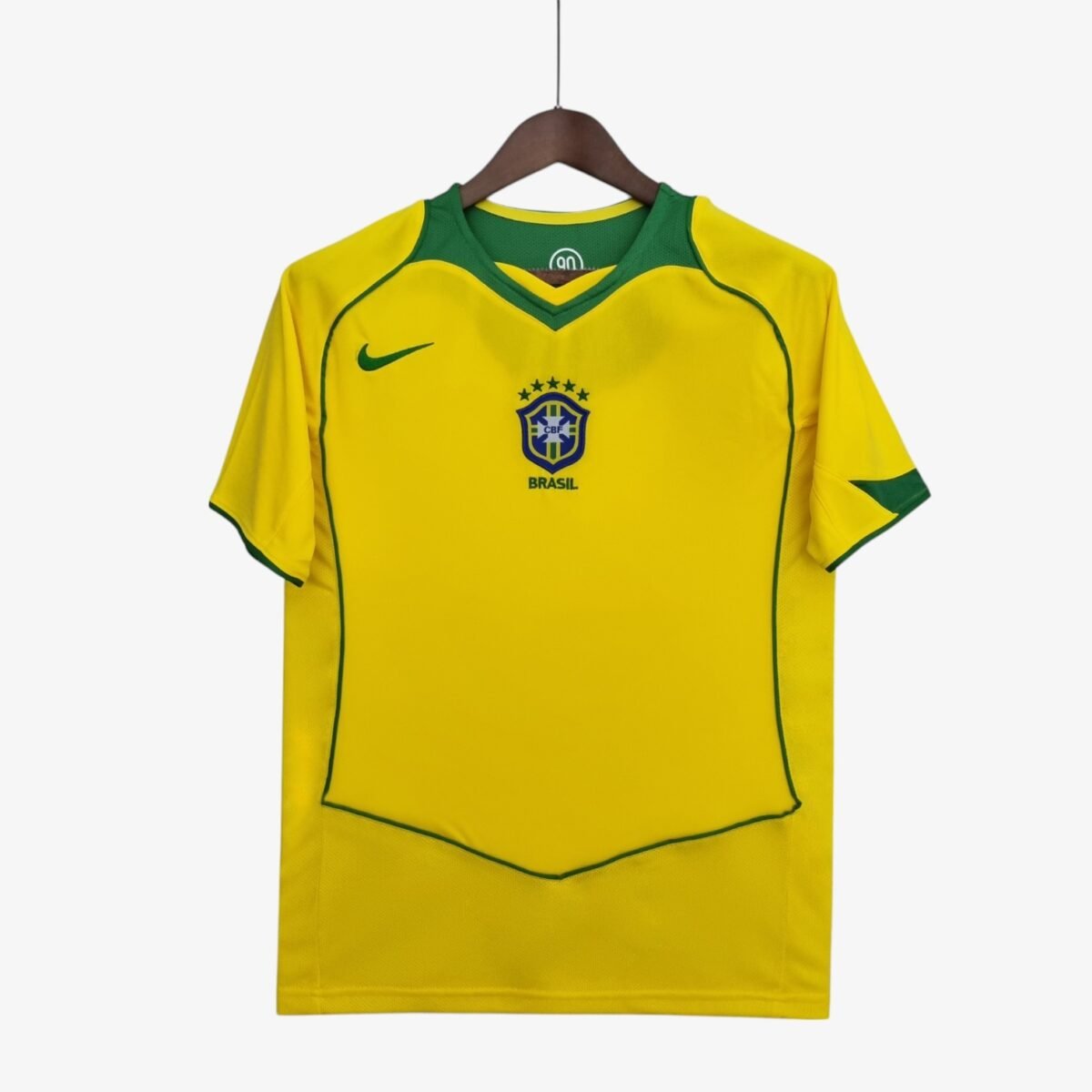 Brazil Home Retro Jersey 2004