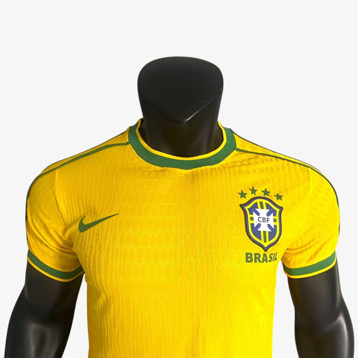 Brazil Home Retro Jersey Player Version 1998 - Image 3