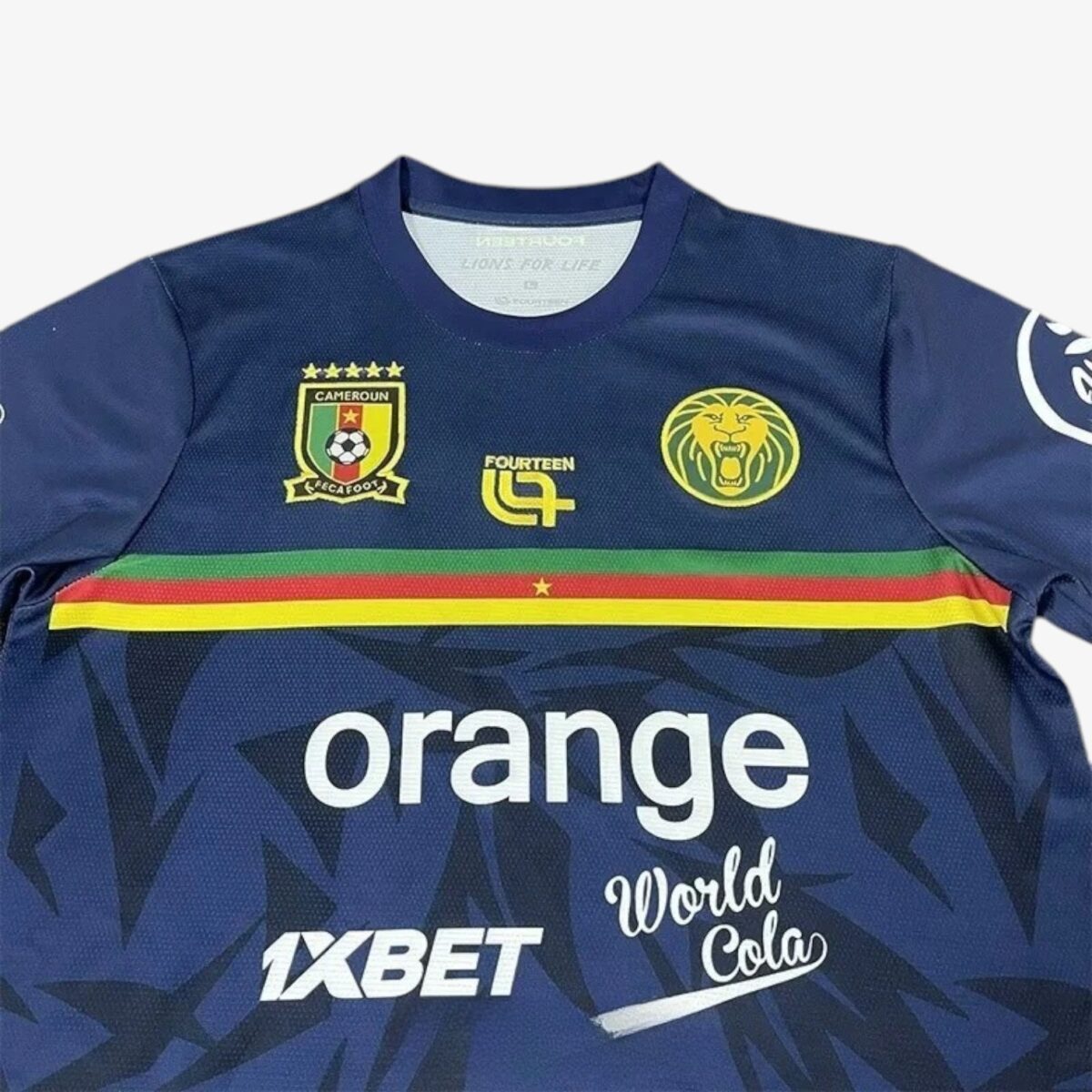 Cameroon Royal Blue Training shirts 2025/26 - Image 3