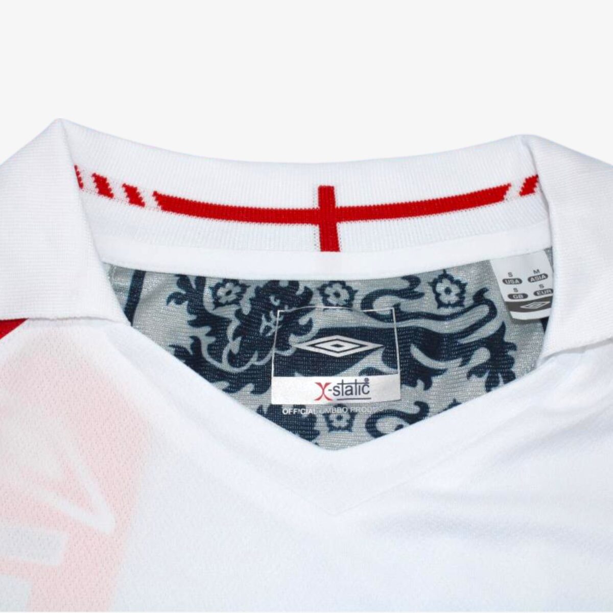 England Home Retro Jersey 2006 - Image 4
