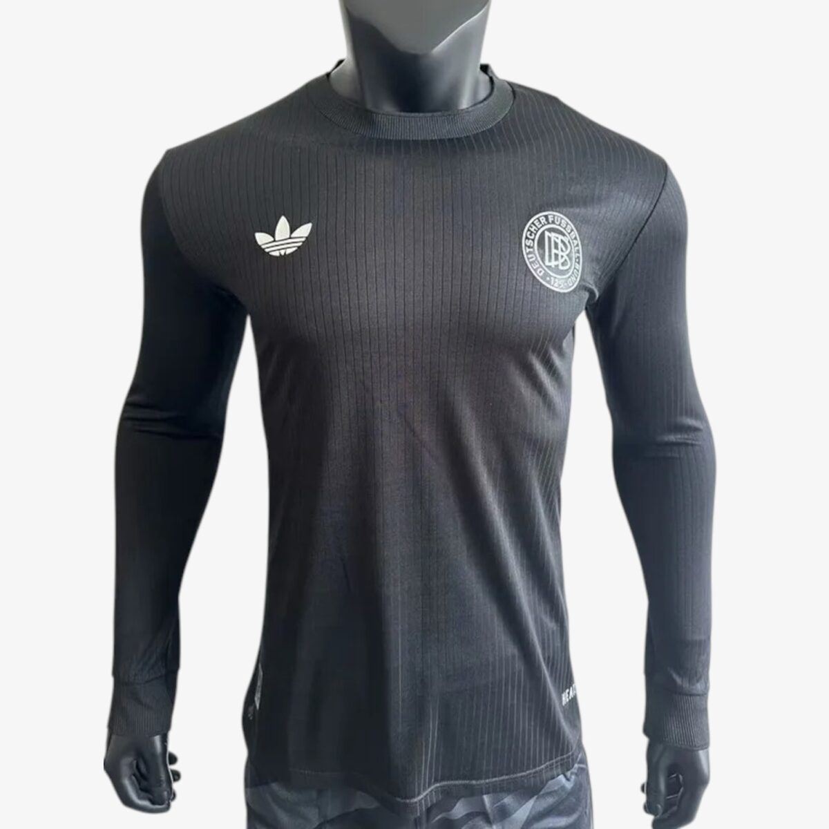 Germany Black 125th Anniversary Long Sleeve Training Jersey 2025/26