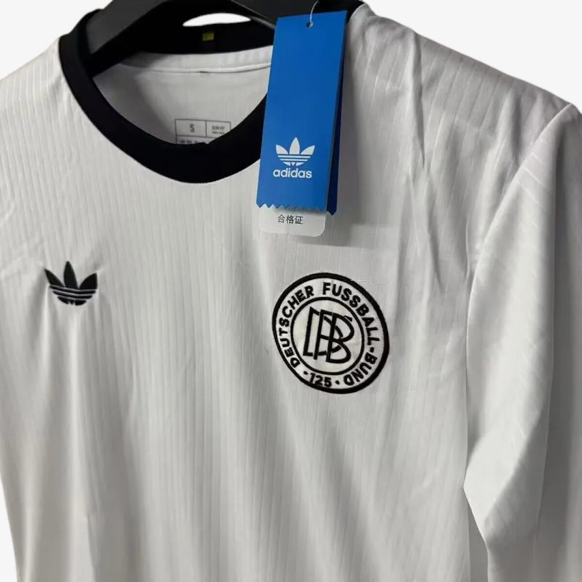 Germany White 125th Anniversary Long Sleeve Jersey 2025/26 - Image 3