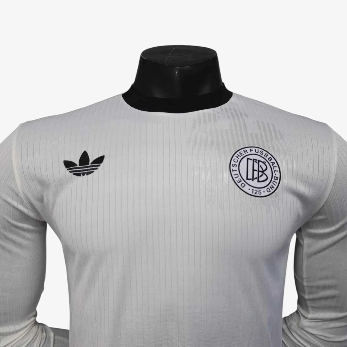 Germany White 125th Anniversary Long sleeve Training Jersey 2025/26 - Image 3