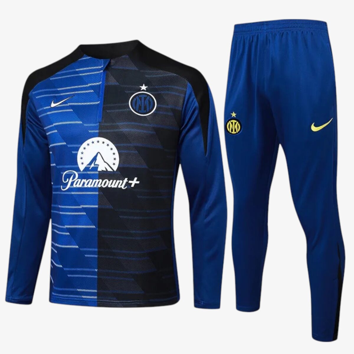 Inter Milan Light Royal Blue Half Pull Tracksuit 2024/25