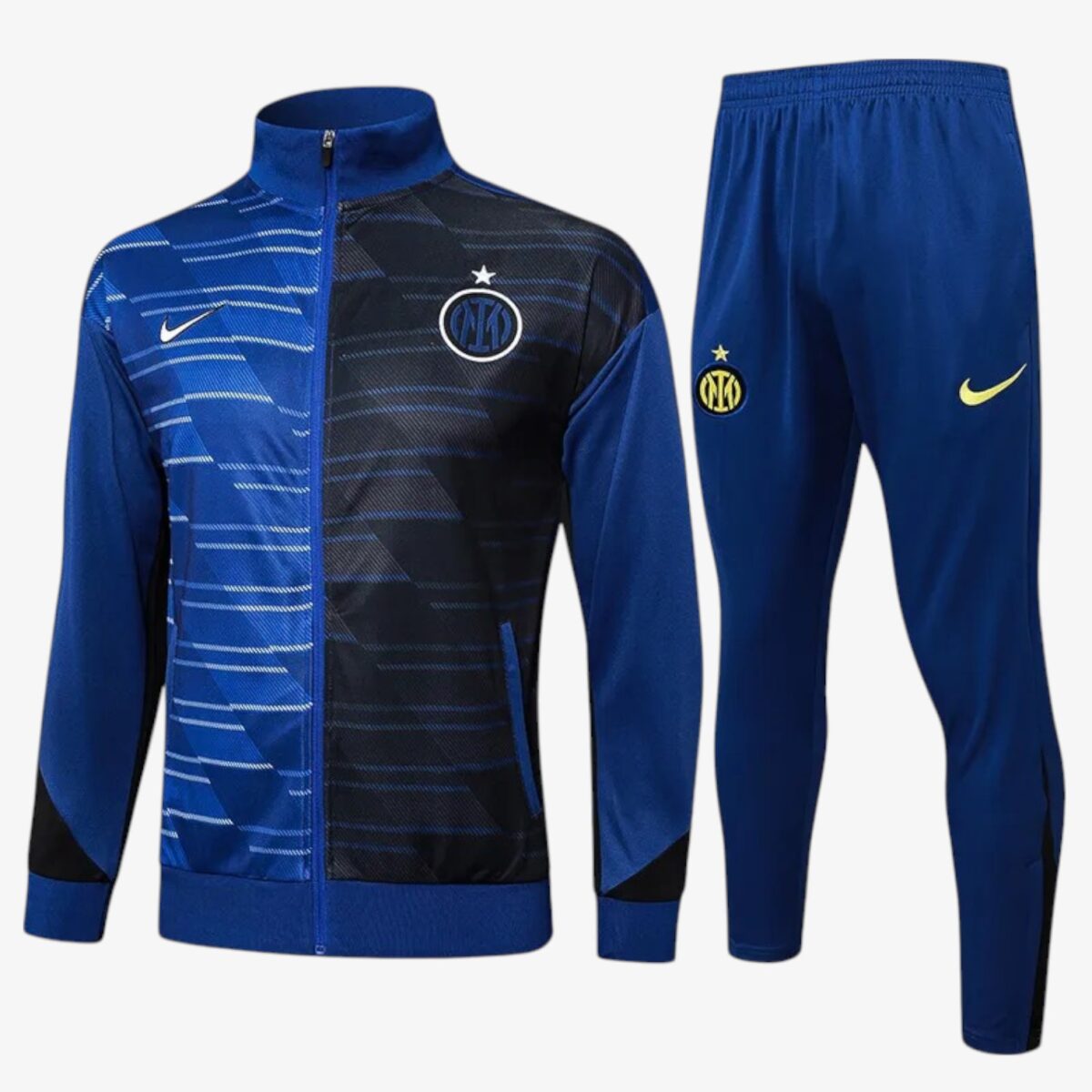 Inter Milan Light Royal Blue Inkjet Jacket Tracksuit 2024/25