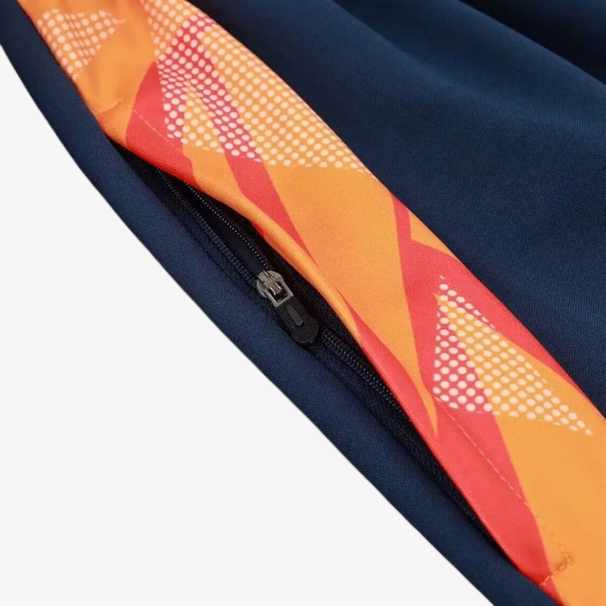 Juventus Orange Half Pull Tracksuit 2024/25 - Image 9
