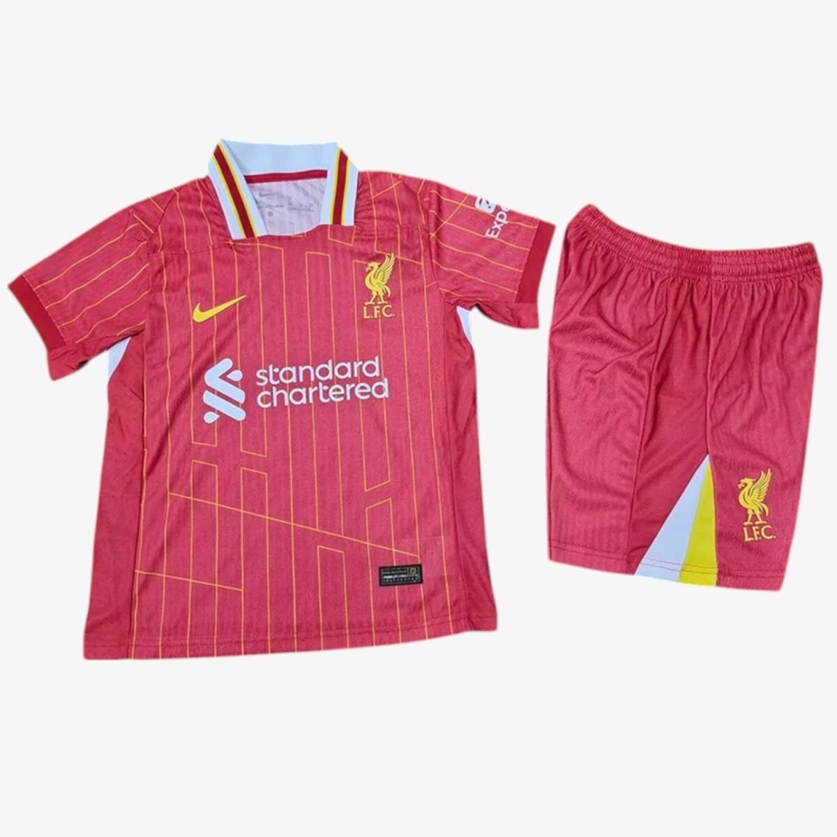 Kids Liverpool Player Version Home Jersey 2024/25 - Image 2
