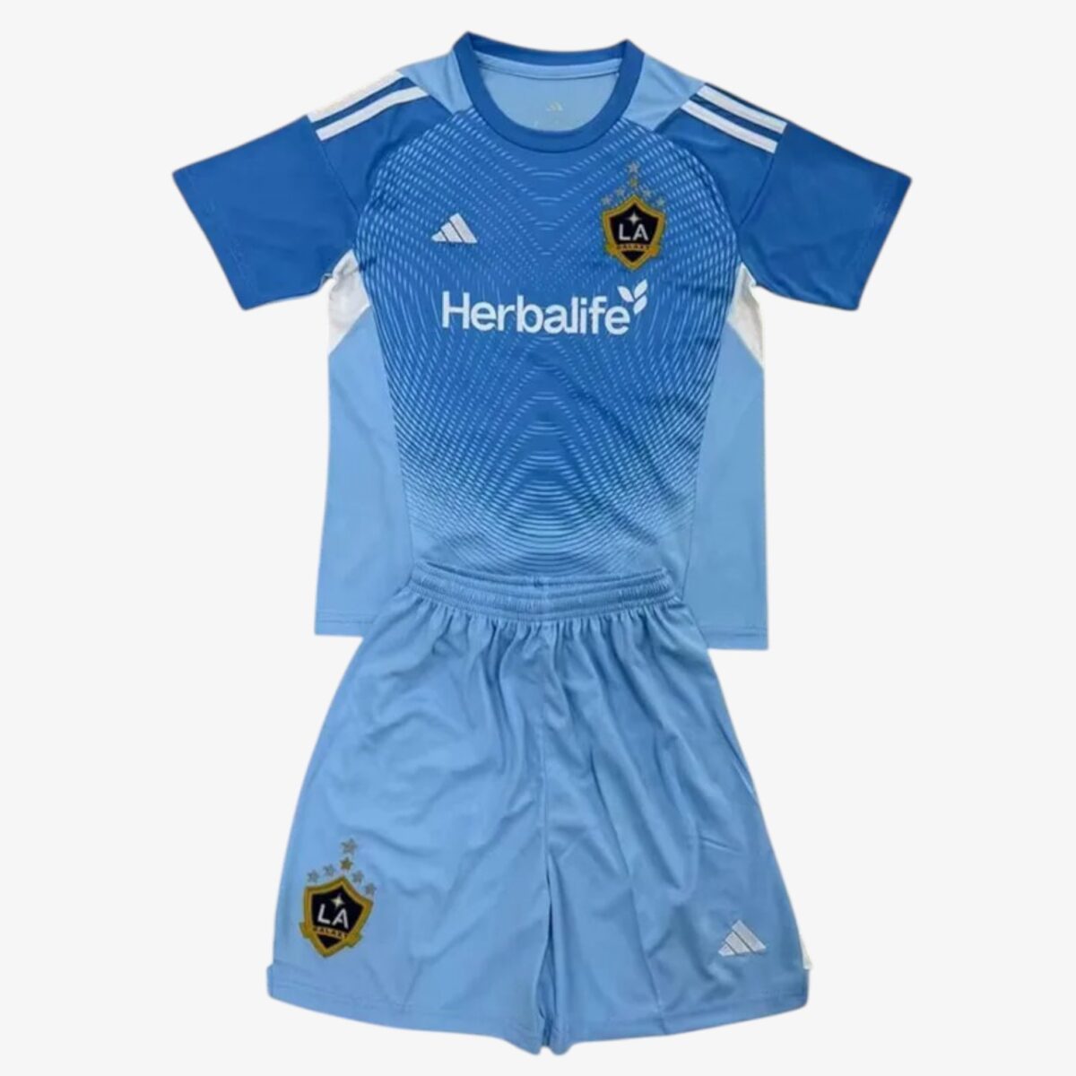 LA Galaxy Goalkeeper Blue Jersey 2025/26 — Kids