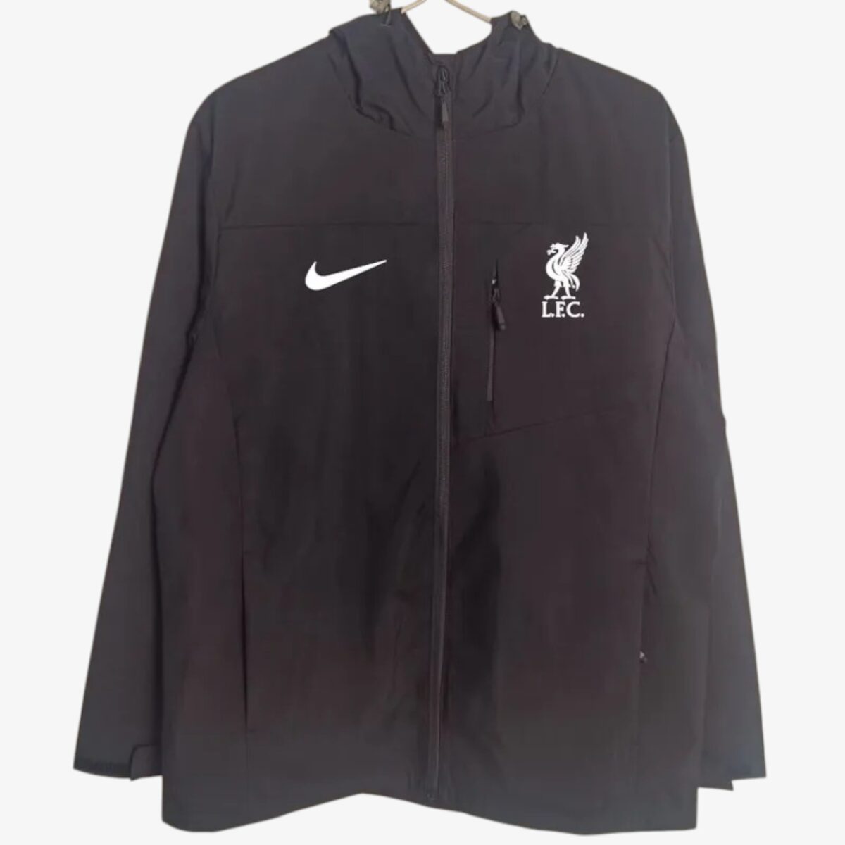 Liverpool Black Windbreaker 2024/25