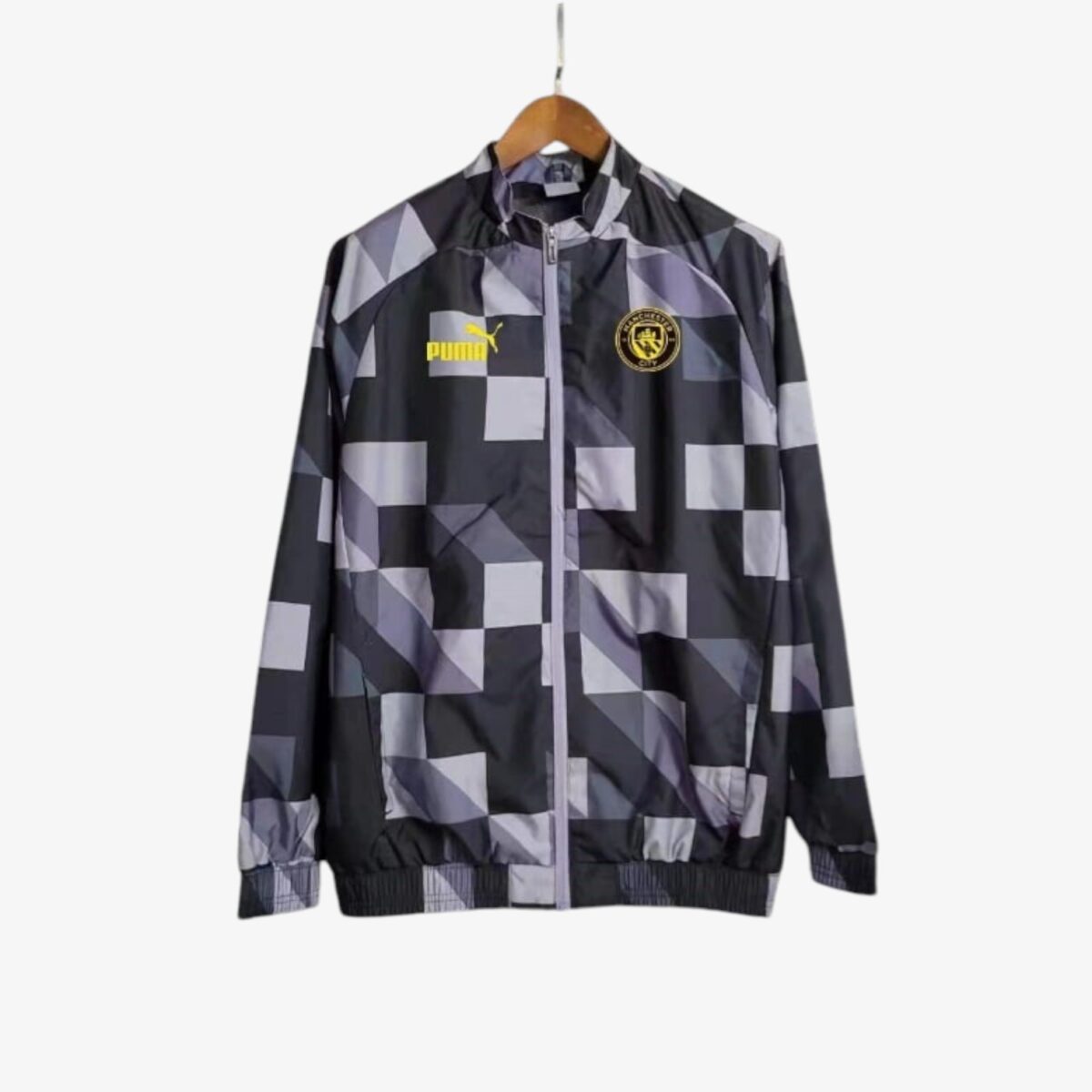 Manchester City Black Purple Windbreaker 2023/24