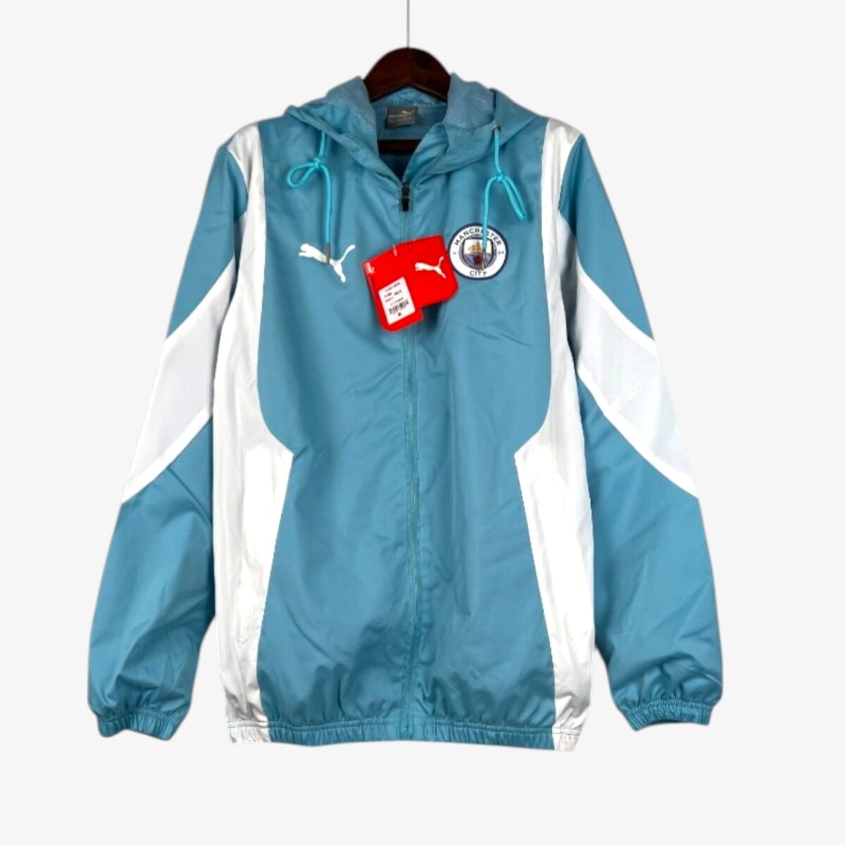 Manchester City Blue and White Windbreaker 2023/24