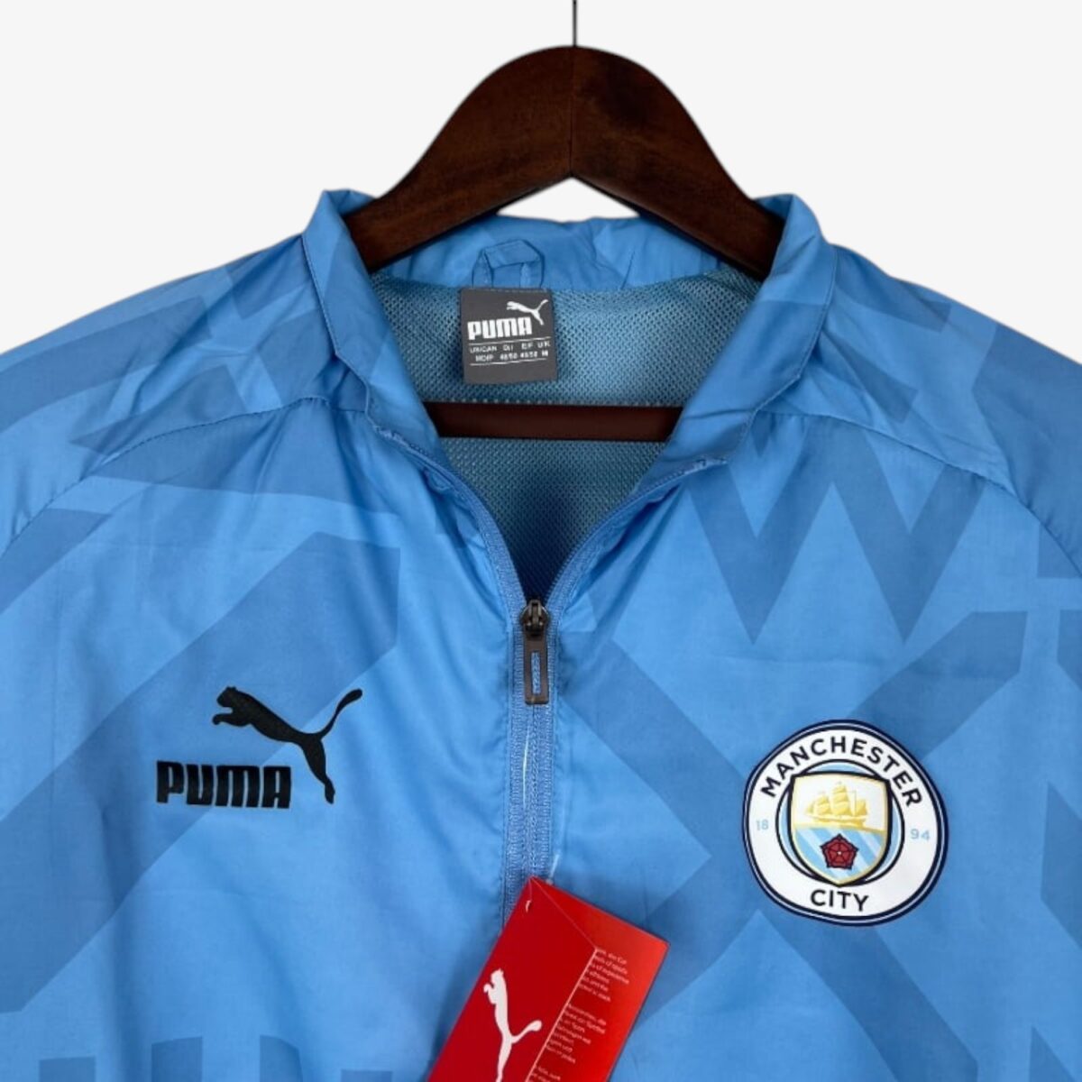 Manchester City Blue Windbreaker 2023/24 - Image 3