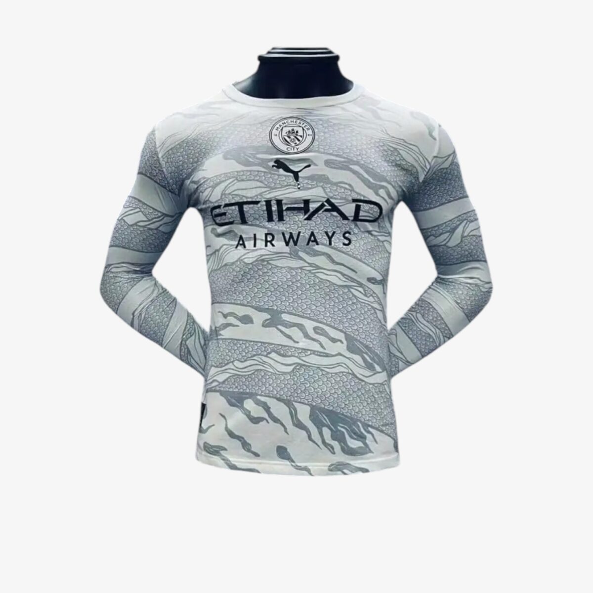 Manchester City Dragon Year Special Edition Long Sleeve Training Jersey 2024/25