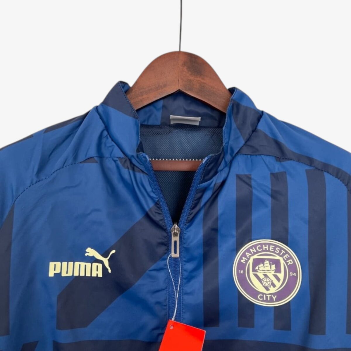 Manchester City Navy Blue Windbreaker 2023/24 - Image 5