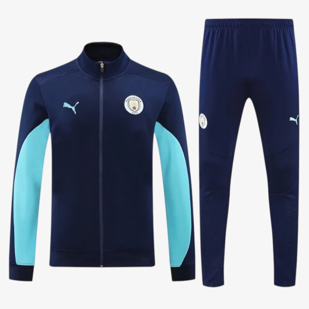 Manchester City Royal Blue Jacket Tracksuit 2024/25