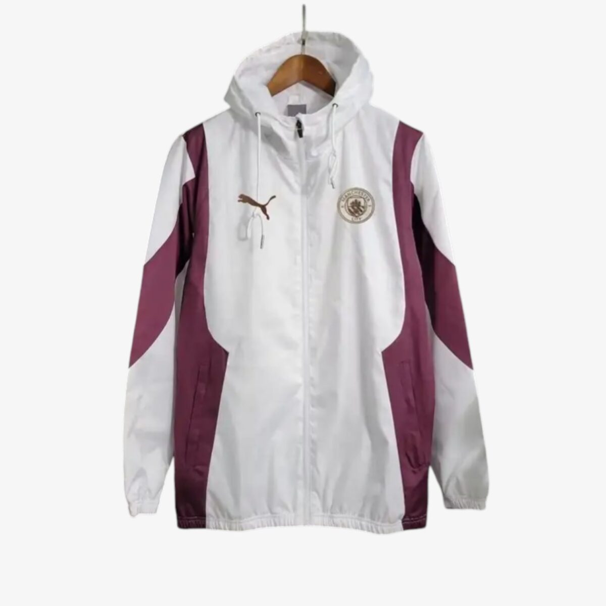 Manchester City White Windbreaker 2023/24