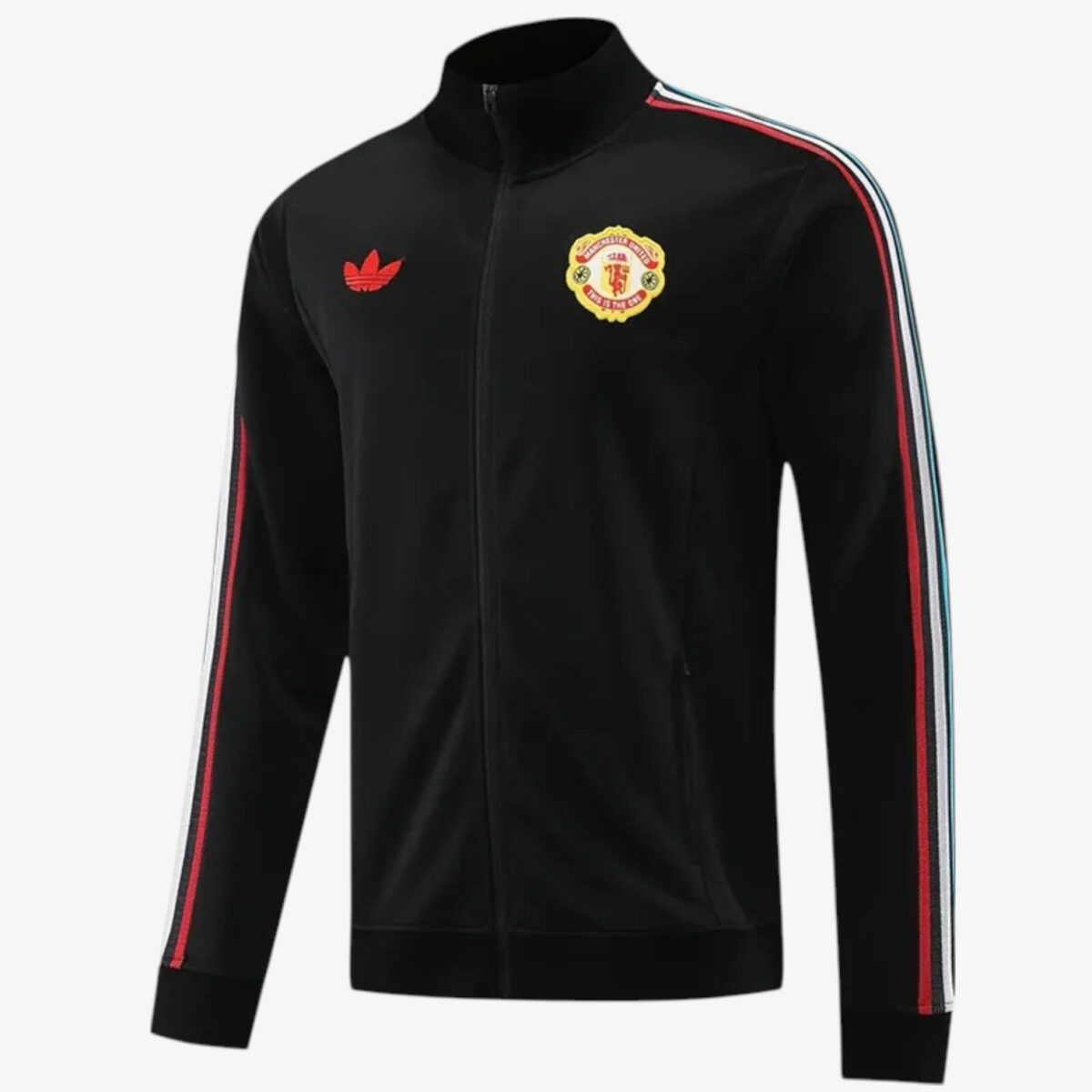Manchester United Black Jacket Tracksuit 2025/26 - Image 5