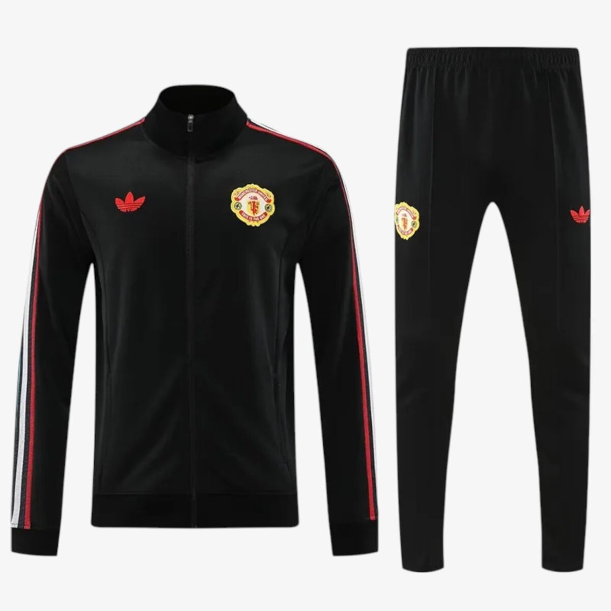 Manchester United Black Jacket Tracksuit 2025/26
