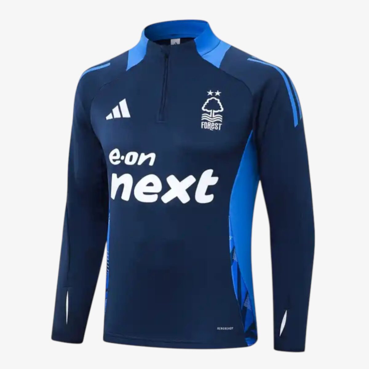 Nottingham Forester Royal Blue Track Jacket 2024/25 - Image 3
