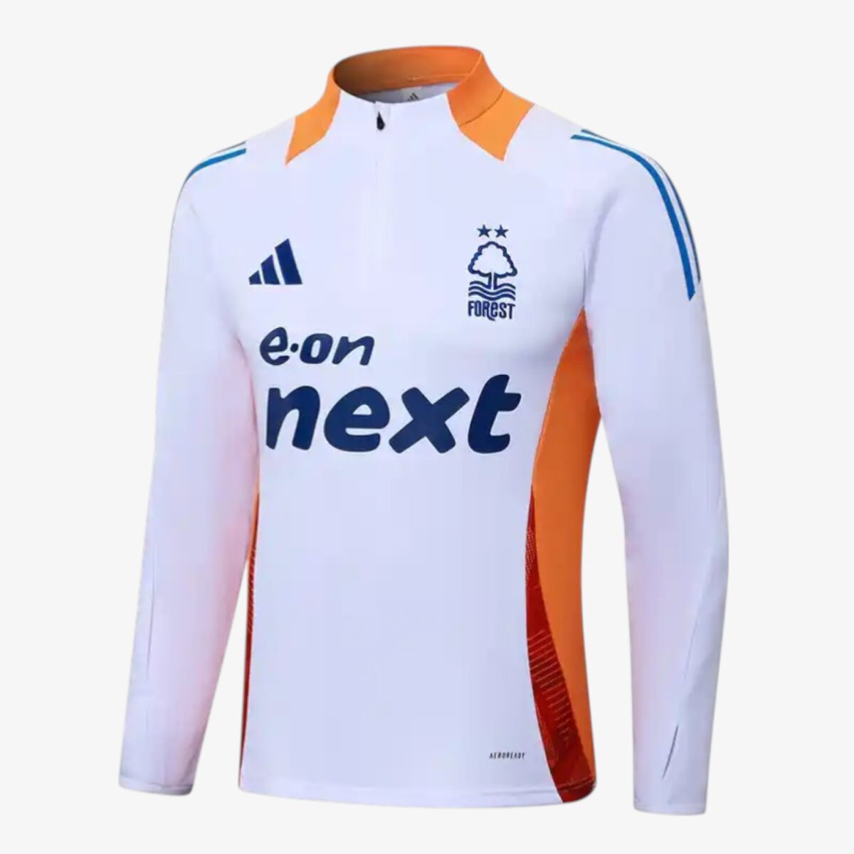 Nottingham Forester White Track Jacket 2024/25 - Image 3