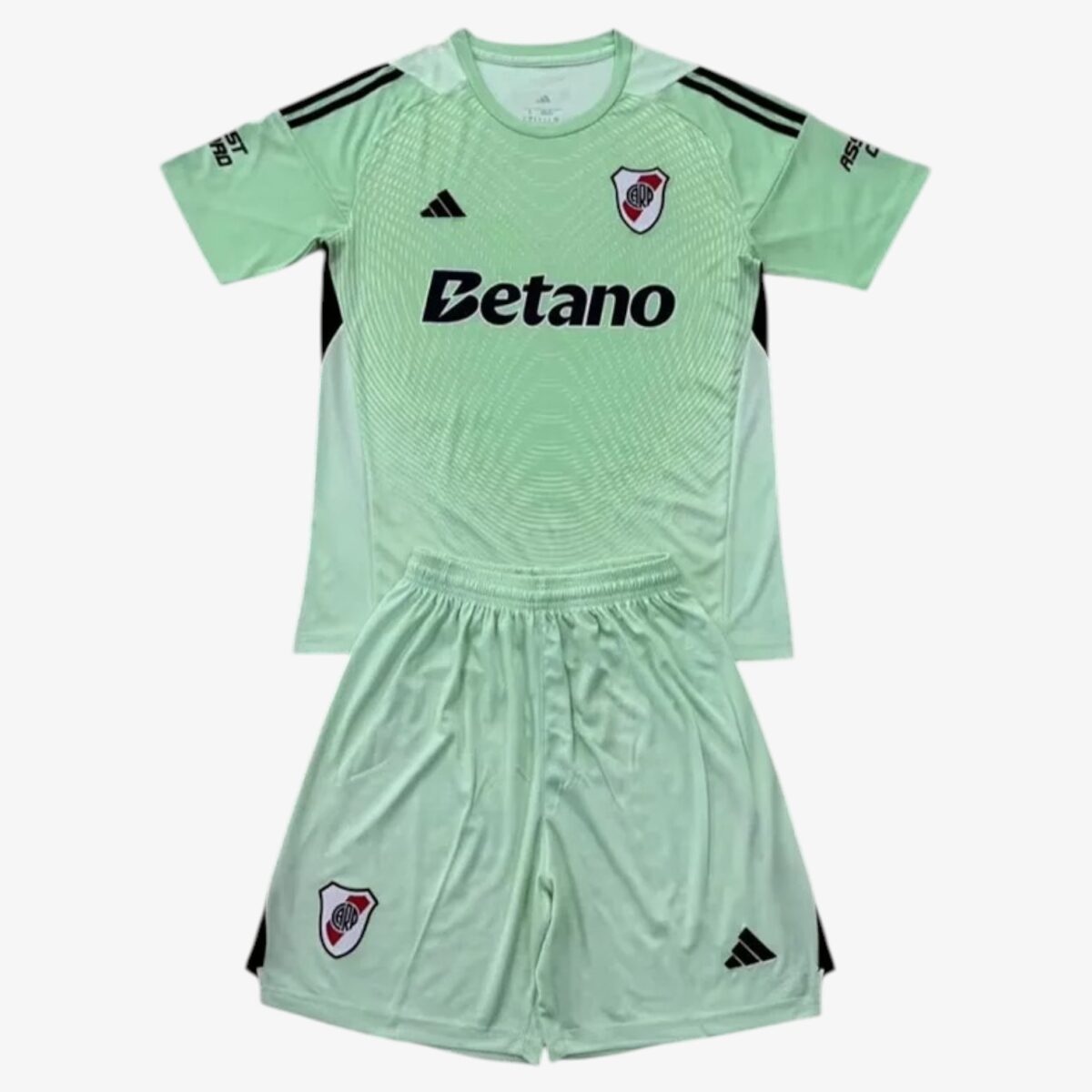 River Plate Goalkeeper Green Home Jersey 2025/26 — Kids