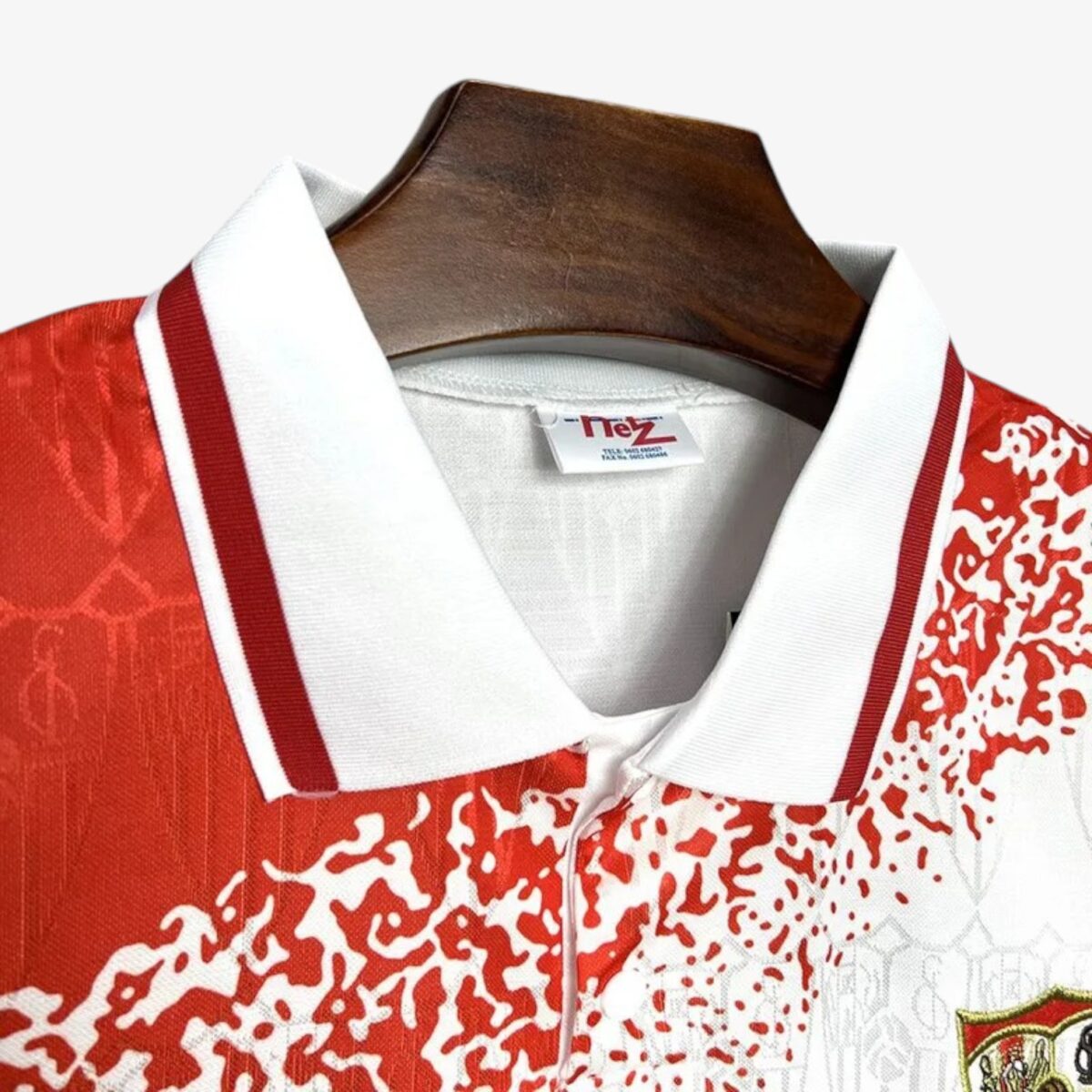 Sevilla Home Retro Jersey 1993/94 - Image 3