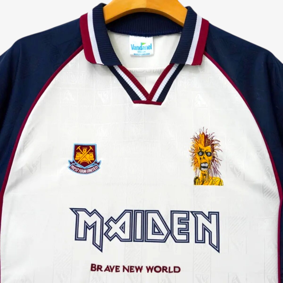 West Ham United Away Retro Home Jersey 1999 - Image 3