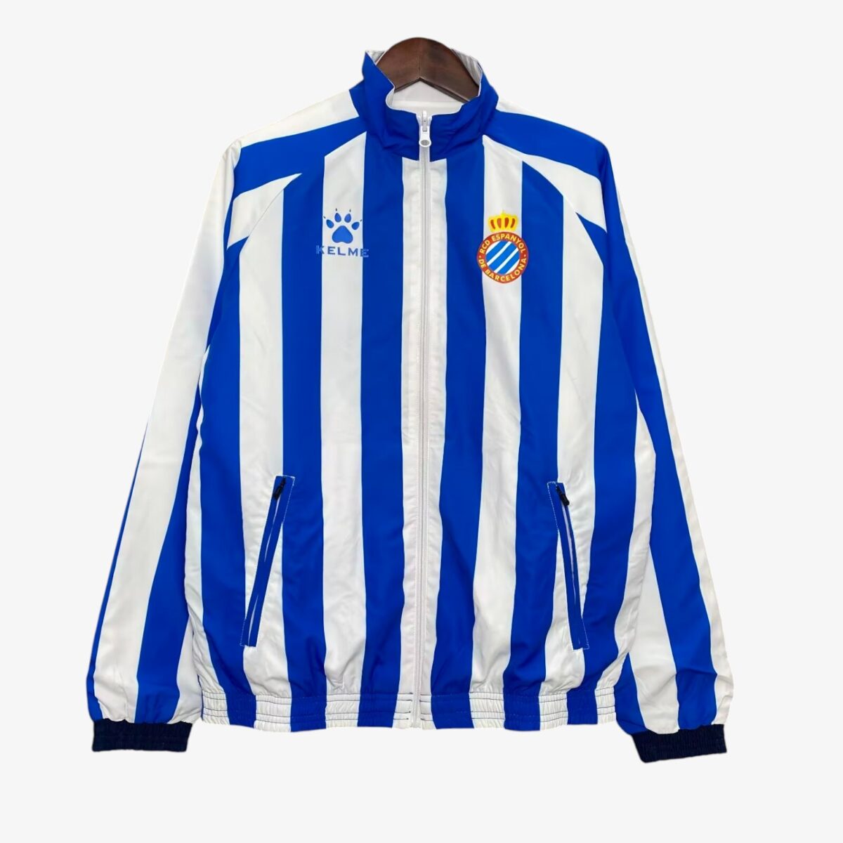 RCD Espanyol White Blue Reversible Windbreaker 2024/25