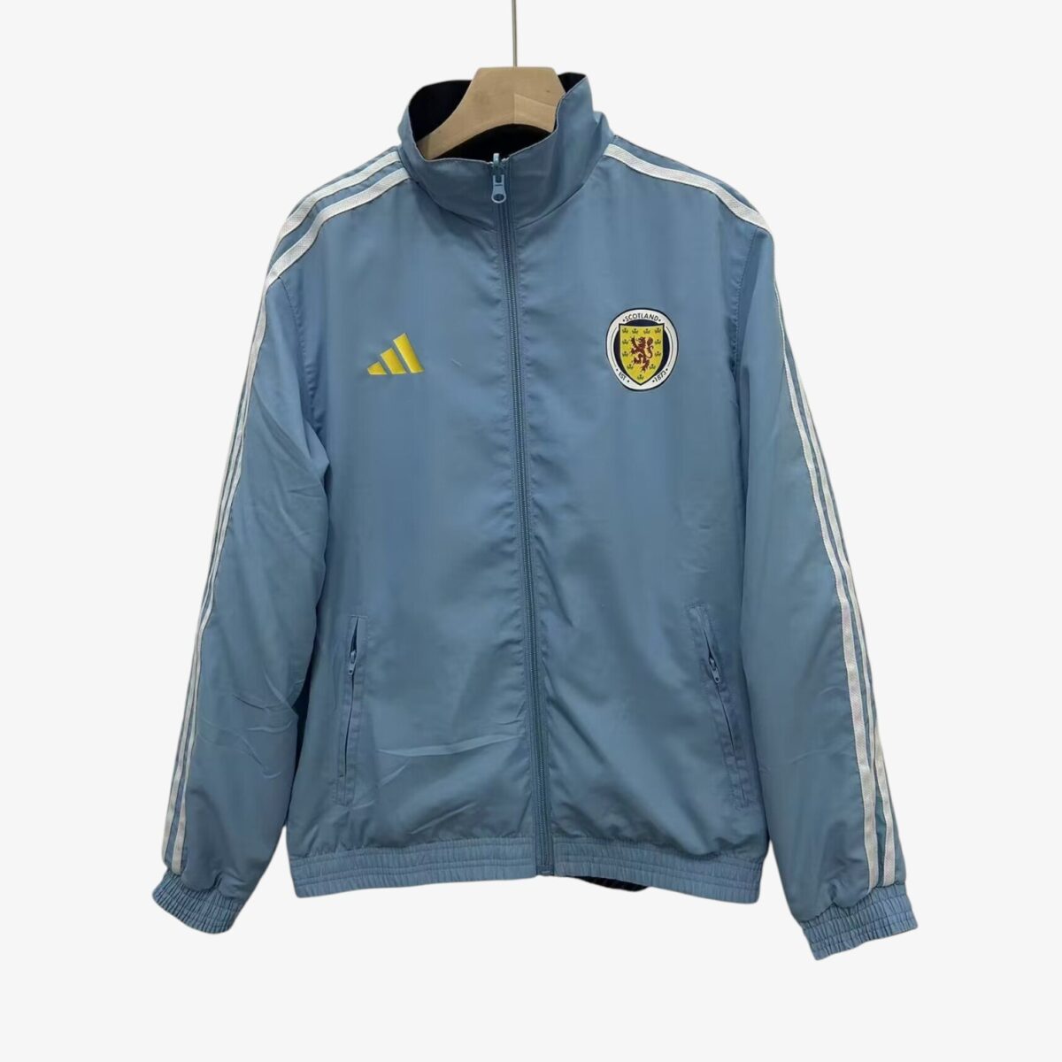 Scotland Light Blue Reversible Windbreaker 2024/25