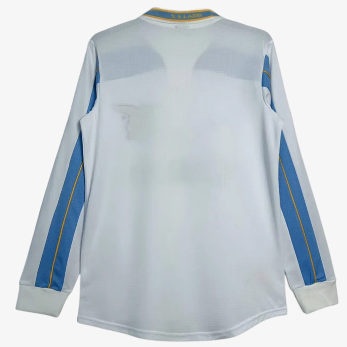 Retro S.S. Lazio Centenary White Long Sleeve  Jersey 1999/00 - Image 2